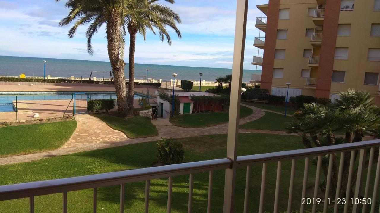 Apartamento Primera Linea De Mar Дения Экстерьер фото